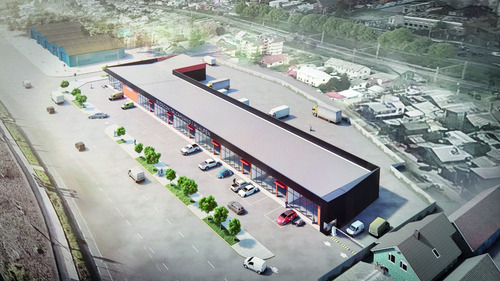 Gran Str Center De Bodegas Comerc En Av Colon, Talcahuano