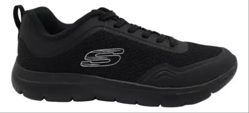 Tenis Skechers Running - Negro - Dama - 10001mx/bbk