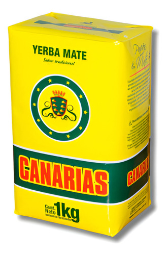 Yerba Mate Uruguaya Canarias Clásica 1 Kg