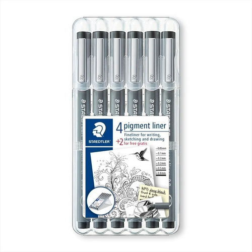 Rapidógrafos Staedtler X6