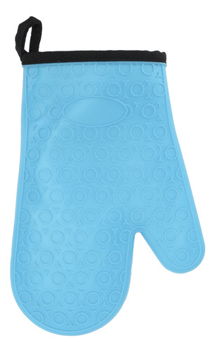 Guante De Cocina Azul Para Hornear, De Silicona, Guante Alto