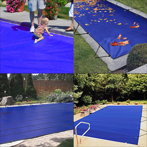 Vevor Cubierta De Piscina 4x8 M Material Pvc Rectángula