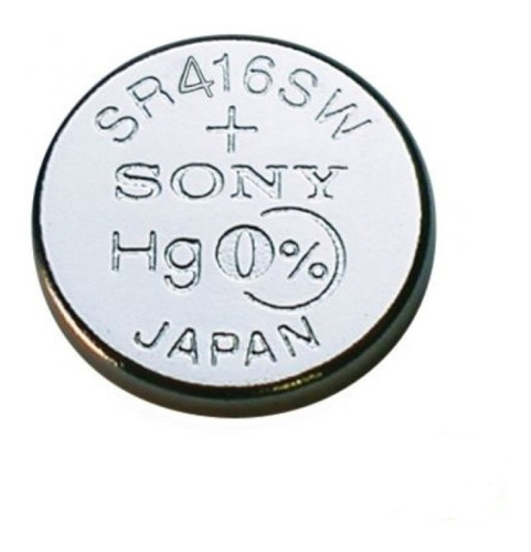 Pilas Sony Sr416sw 337oxido De Plata Blister X1u Orig Japon