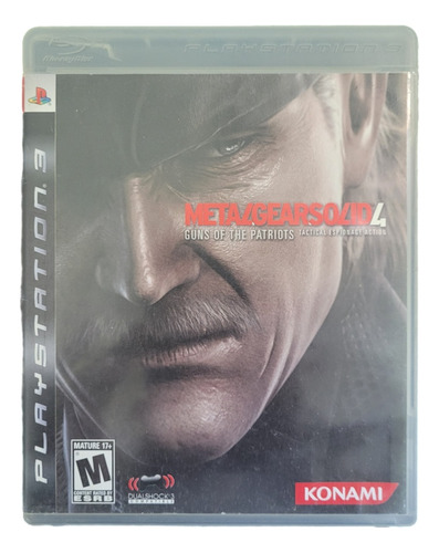 Metal Gear Solid 4 Guns Of The Patriots Ps3 Fisico