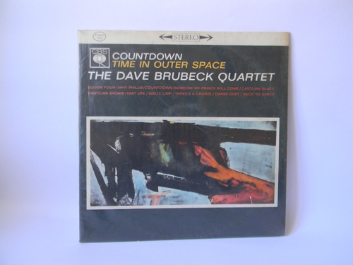 The Dave Brubeck Quartet Time In Outer Space Lp