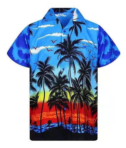 Camisas Florais Havaianas Masculinas De Talla Grande