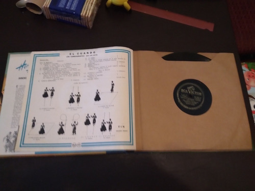 Imagen 4 de 5 de Lp 5 Discos Danzas Regionales Folklore Argentino Hnos Ávalos