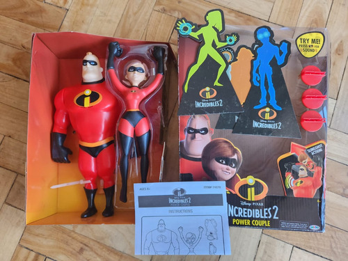 Muñecos Incredibles 2 Disney Pixar Inmaculado Con Sonido