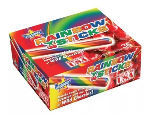 Rainbow Sticks Dulce Americano En Barra - Kg a $554