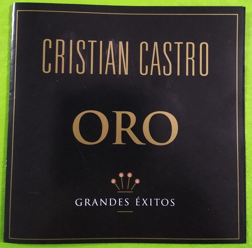 Cristian Castro   Cd Nuevo Original   Oro  16 Grande Éxitos