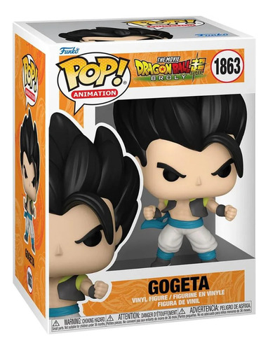 Gogeta 1863 Dragon Ball Super Broly Goku Vegeta Funko Pop