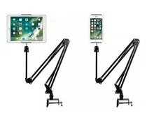 Comprar Soporte Sujetador Brazo Metálico Flexible Celular Tablet 