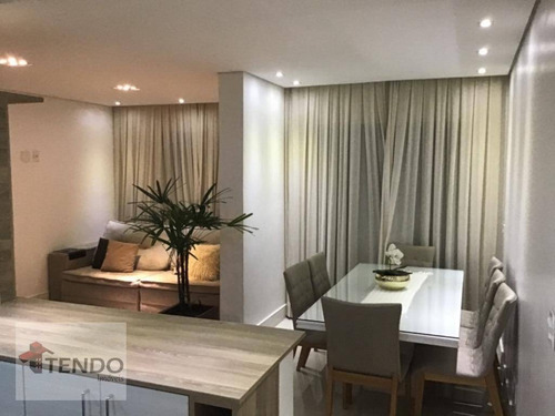 Imagem 4 de 19 de Imob01 - Apartamento 69 M² - Venda - 2 Dormitórios - Nova Petrópolis - São Bernardo Do Campo/sp - Ap2645