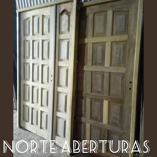 Puertas Madera Reforzadas