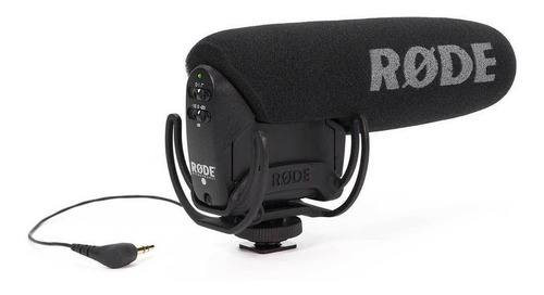 Imagen 2 de 4 de Micrófono Rode VideoMic Pro condensador supercardioide negro