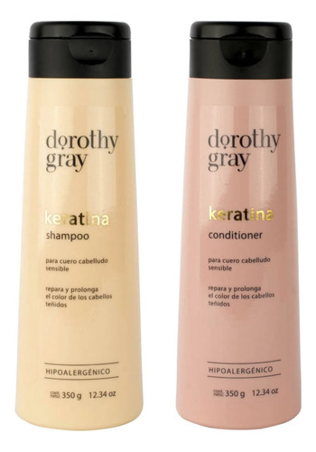 Shampoo+ Acondicionador Hipoalergenico Dorothy Gray Keratina