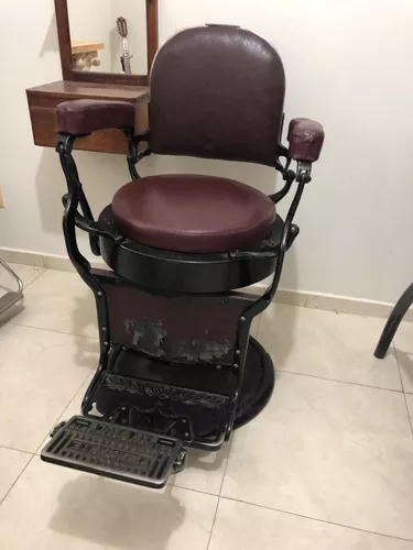 Cadeira De Barbeiro Ferrante 100% Restaurada (12x Sem Juros) - R