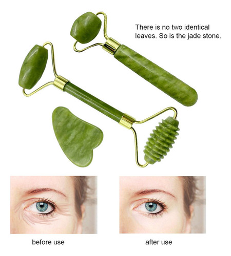 Jade Rollers Facial Ojo Para Rostro Jade Rollers Fa