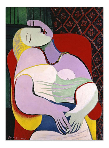 Cuadro Canvas Bastidor El Sueño 80x60 Pablo Picasso