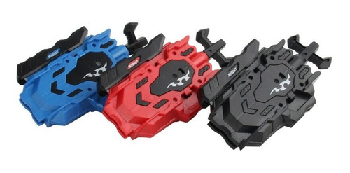1 Lanzador Beyblade Burst Beylauncher Lr Supremo Con Color Rojo