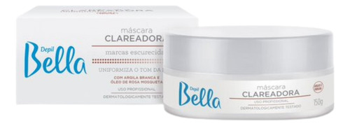 Kit 2 Máscara Clareadora Manchas Axilas Virilhas Depil Bella