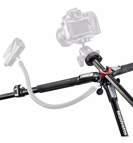 Imagem 6 de 6 de Manfrotto Mt190xpro3 - Tripé Profissional Câmera Fotografia