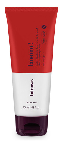 Loção Desodorante Hidratante Corporal Intense Boom! 200ml