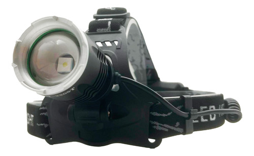 Linterna Minero Zoom Recargable Largo Alcance Led P50 Pesca