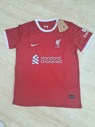 Camisa Liverpool Local Temporada 2023-2024. Varias Tallas.