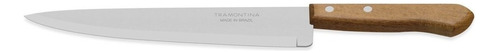 Cuchilla De Cocina Tramontina Mango Madera Nº 8` Acero Inox