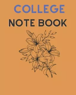 Libro: Best College Note Book For Writing: Very Good Note