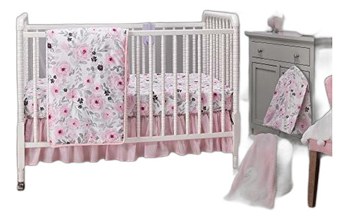 Bedtime Originals Blossom Juego De Cama Para Cuna De Bebe 3