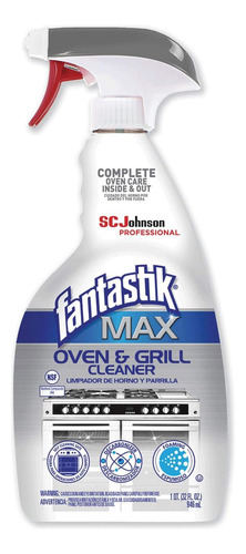 Fantastik Max Spray Limpiador De Horno Y Parrilla, Limp...