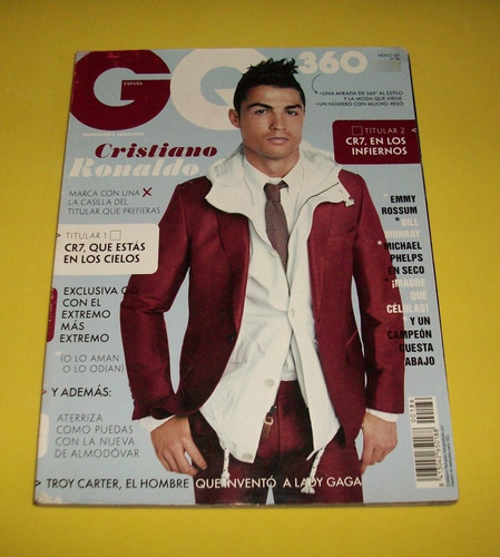 Cristiano Ronaldo Revista Gq Esp Rachel Weisz Elvis Presley 