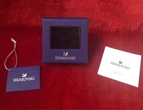 Swarovski- Caixa Com Tampa Acrílica 5,5x5,5x2,5 (Usado)
