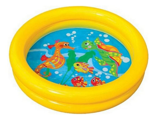 Piscina Infantil Inflable Intex 59409 Color Amarillo