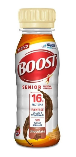 Boost Senior Chocolate Suplem. Nutr. De 200ml  Pack X 6