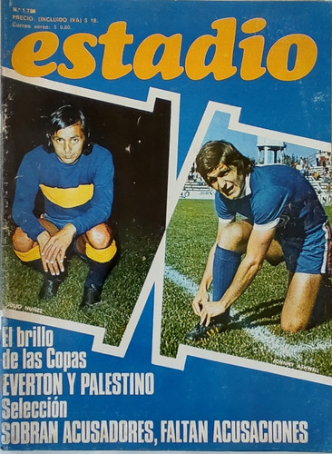 Revista Estadio N°1756 Póster De Chile Eliminado Del Mu(ee39