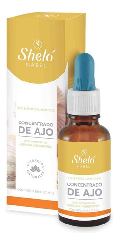Concentrado De Ajo 30ml Extracto Natural De Shelo Nabel
