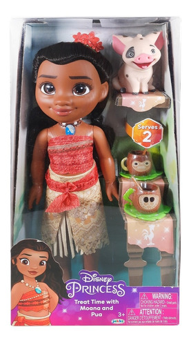 Muñeca Moana Y Pua Hora Del Te Disney Original