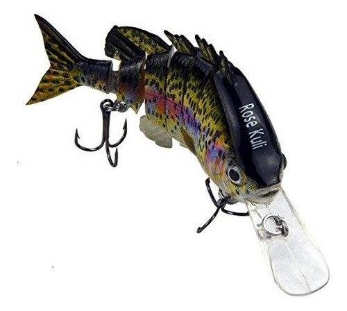 Rose Kuli Senuelos Para Pesca De Pesca Multi Articulado Topw