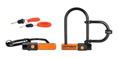 Candado Traba U Bicicleta Kryptonite Messenger Mini+ - Ciclos