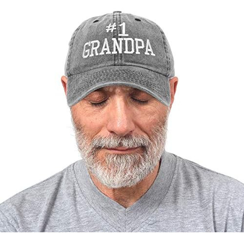 Gorra Vintage Algodón Lavado Gorra Número 1 De Dalix