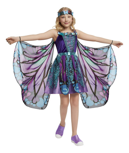 Disfraz De Mariposa Hermosa Para Niños Spirit Halloween - S