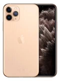 iPhone 11 Pro Max 512gb Gold Cargador Cable Templado Funda