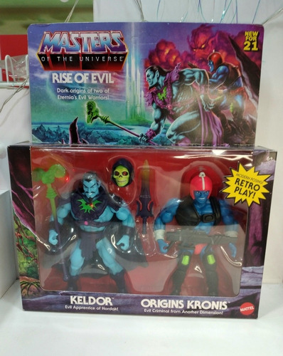 Rise Of Evil Keldor Kronis Skeletor Origins (Usado)