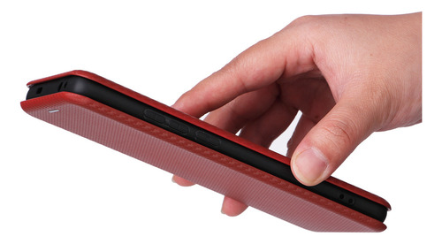 Sjk- Funda Tipo Cartera For Tarjetas Magnéticas De Fibra De