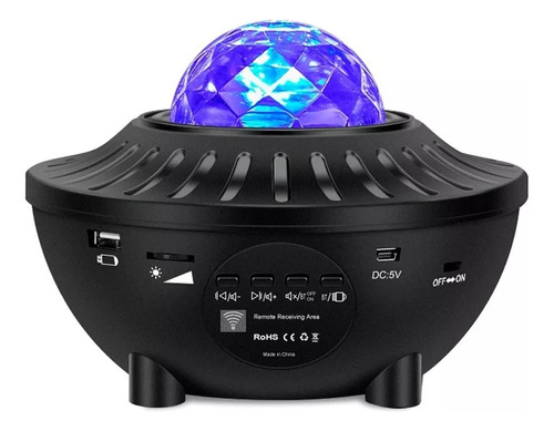 Proyector Galaxia Bluetooth Con Luz Led Control Y Parlante