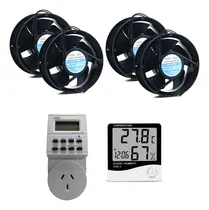 Comprar Kit Indoor Cooler 6 X 4 U+timer Digital+termohigrometro