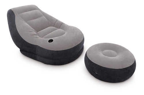 Poltrona Inflável Ultra Lounge Com Pufe - Intex